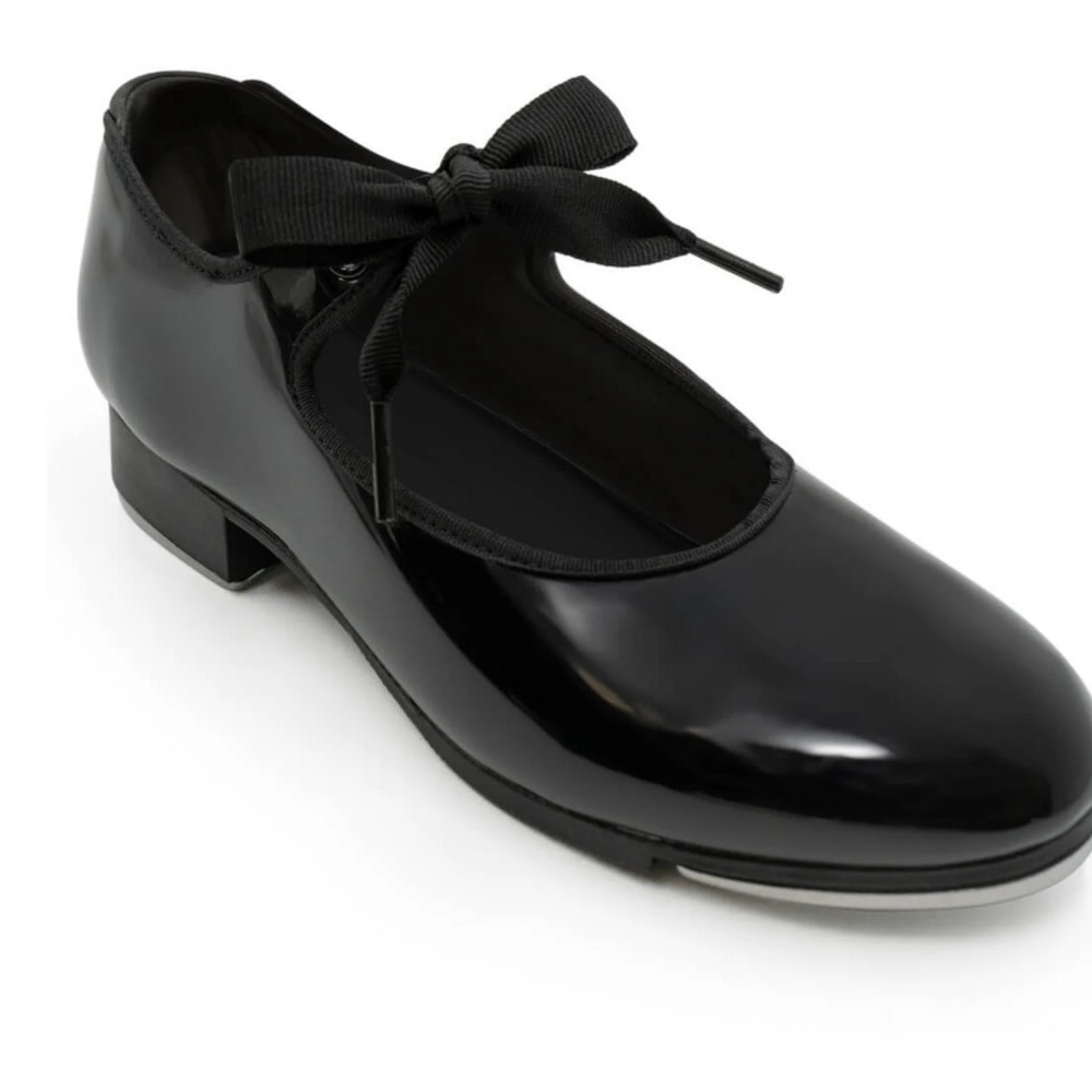 Capezio Black Patent Tap Shoes N625